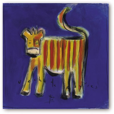 Vanluc ''Vache de rayures''