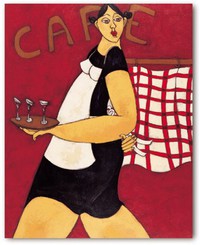 Patricia SIMSA ''La serveuse''