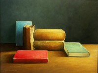 Still life with books