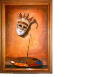 Painting by master artist at the Art Studio