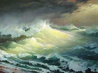 'Through clouds. #2'