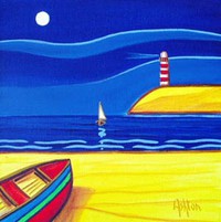 Lighthouse in Moonlight